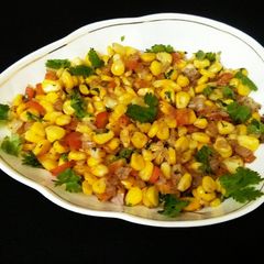 A picture of Masala sweet corn.