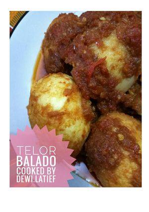 Foto resep Telor Balado