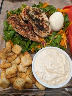 A picture of High-Protein Salad.