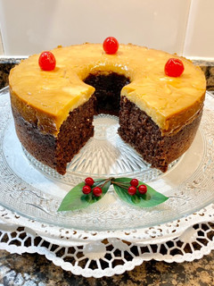 Una foto de Pastel de leche condensada y chocolate