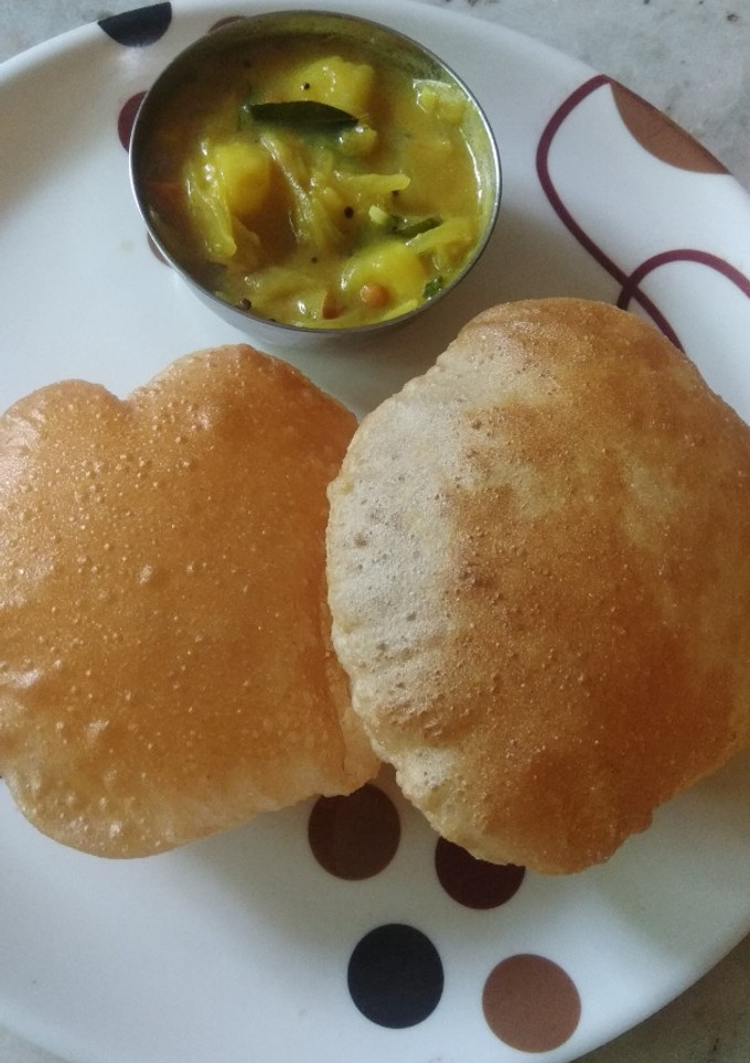 பூரி உருளைக்கிழங்கு மசாலா செய்முறை முக்கிய புகைப்படம்