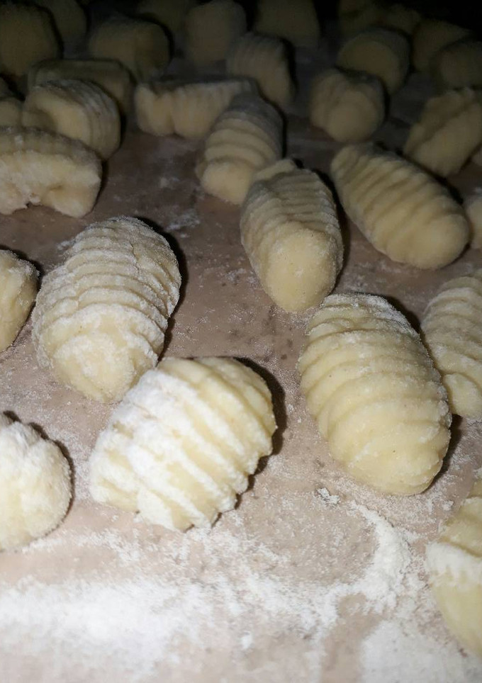 Una foto de Ñoquis de papas!