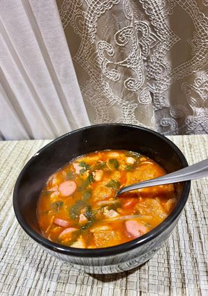 Una foto de Frijoles charros 🤠