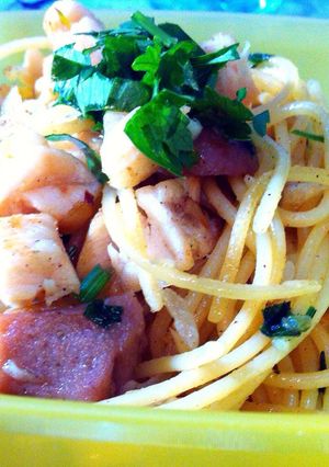 Foto resep Spagheti Tuna Baso