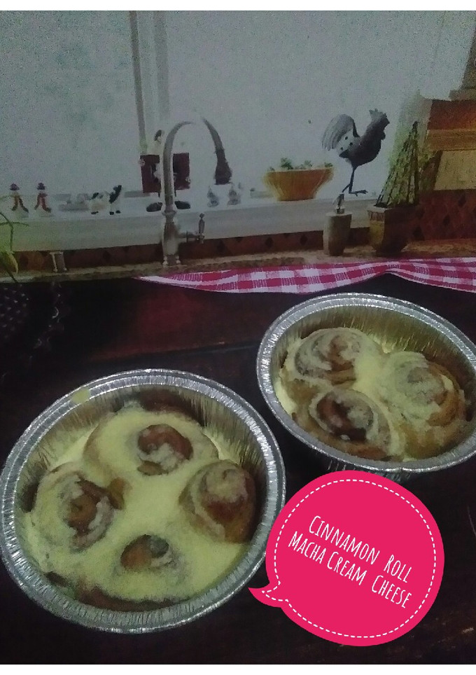 Foto resep Cinnamon Roll Cream Cheese_ketopad