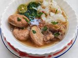 Bakso Gepeng Kwetiau Kuah Bening