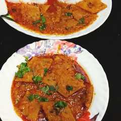बेसन पितोर करी (besan pithor curry recipe in hindi)-レシピのメイン写真