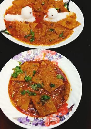 बेसन पितोर करी (besan pithor curry recipe in hindi) रेसिपी मुख्य फोटो