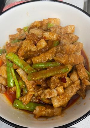 รูปของ หมูผัดพริกแกง