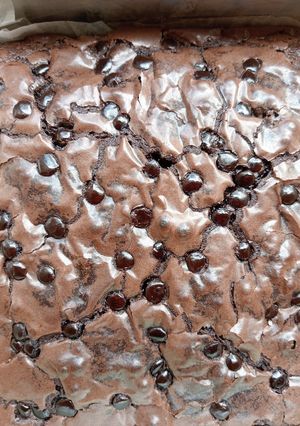 Foto resep Bronis ekonomis keluar shiny crust