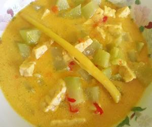 Resep Baru Sayur santan labusiam campur tempe Enak dan Sehat
