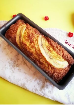 Une photo de Cake banane noix de coco