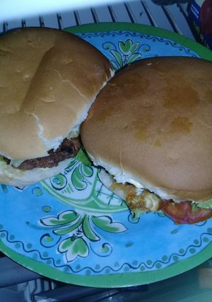 Una foto de Hamburguesas caseras