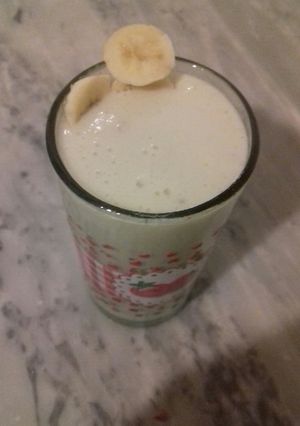 صورة لوصفة شراب الموز المحلى 😋😋😋😋💖💖💖