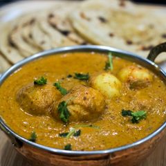 A picture of Kashmiri Dum Aloo.