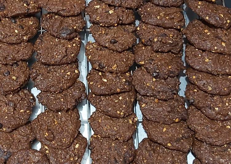Bagaimana Membuat Cookies oatmeal choco chip Anti Gagal