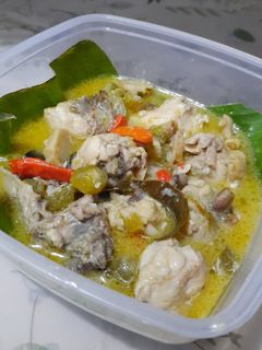 Foto resep Ayam masak Garang Asem tanpa bungkus daun 😉