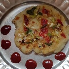 A picture of Suji uttapam.