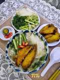 Bánh canh bột mì cá rô