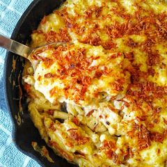 A picture of Skillet Mac 'n' Cheese.