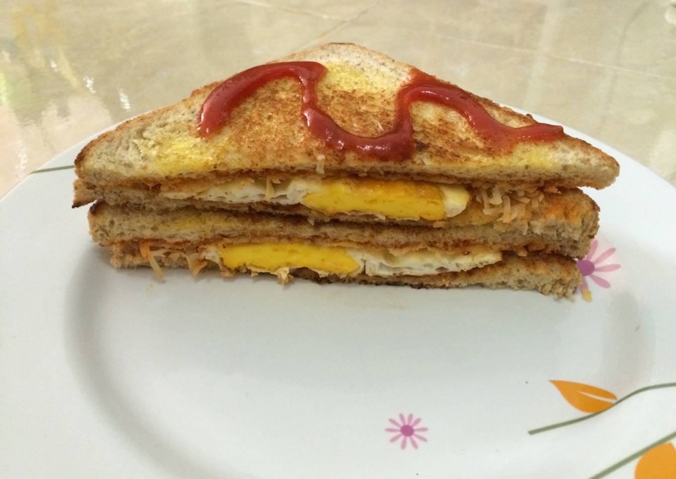 French Toast (telur dan keju)