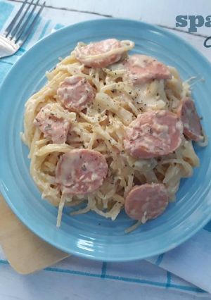 Foto resep Spaghetti Carbonara Simple