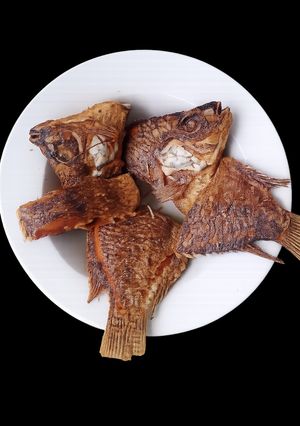 A picture of Fried Fish 🐟.