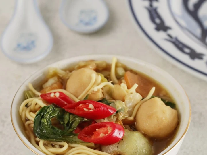 Cara Mudah Membuat Resep Mie tektek sawi yang Menggugah Selera Anti Ribet, Lezat Sekali