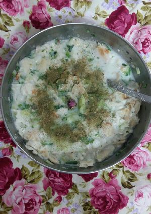 عکسی از دستور آبدوغ خیار
