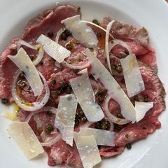 A picture of Beef Carpaccio.