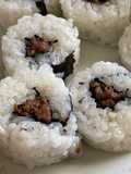 Beef sushi