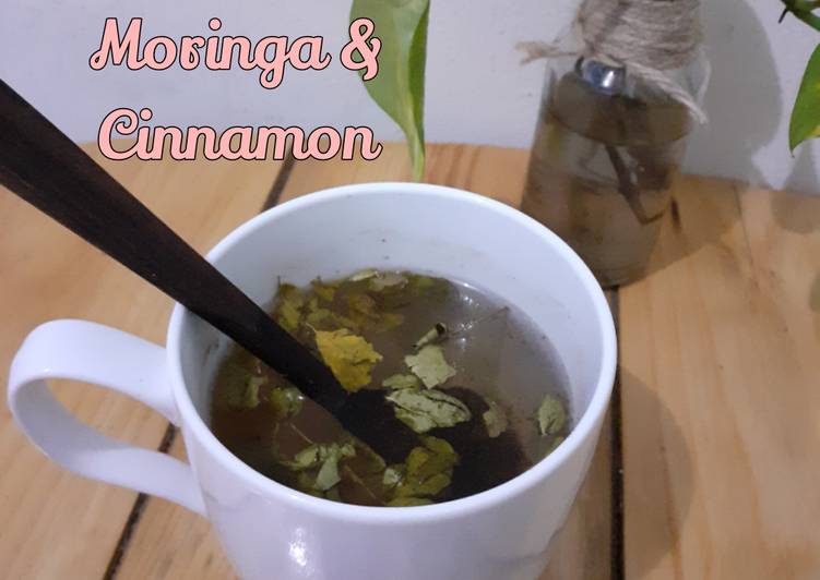 Resep Herbs Tea: Moringa &amp; Cinnamon yang Enak Banget
