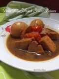 Tahu Telur Masak Semur Betawi