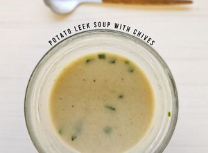 Gambar Potato Leek Soup with Chives