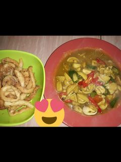 Foto resep Capcay Jamur Cumi Goreng Tepung