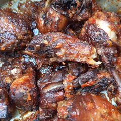 A picture of Peppered chicken.