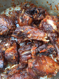 A picture of Peppered chicken.
