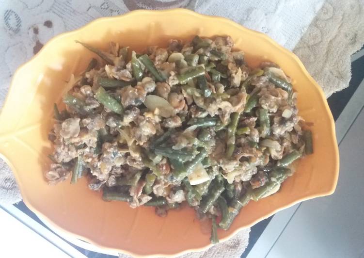 Tumis kerang