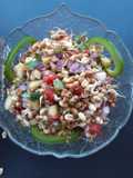 Sprouted Turkish Gram with peanuts