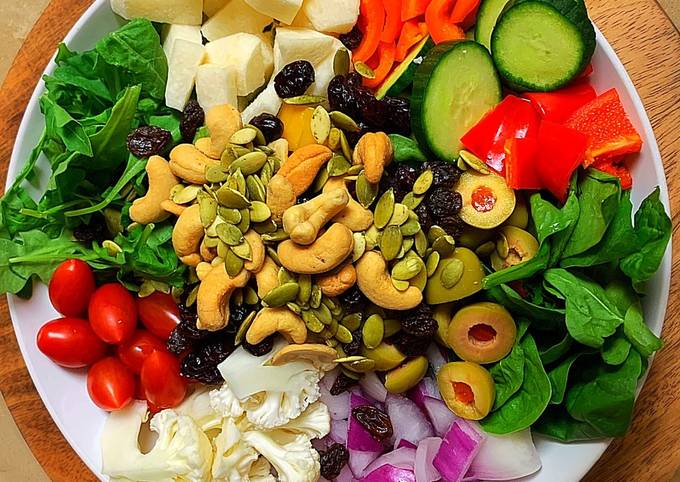Steps to Make Real Vegan Buddha Bowl with Spicy Orange Ginger Vinaigrette for Healthy Recipe