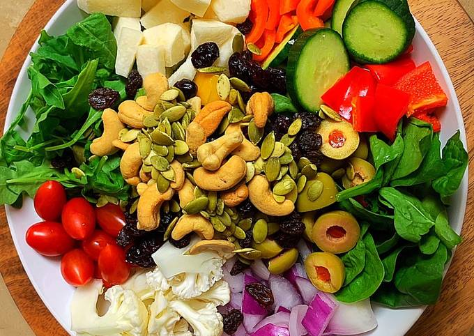 Recipe of Quick Vegan Buddha Bowl with Spicy Orange Ginger Vinaigrette