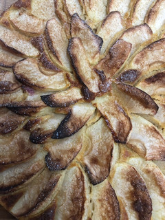 Una foto de Tarta de manzana Fitness