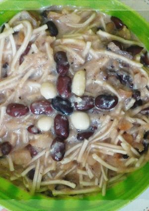 A picture of Rajma payesam.