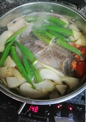 Hình của món Canh chua cá dìa.