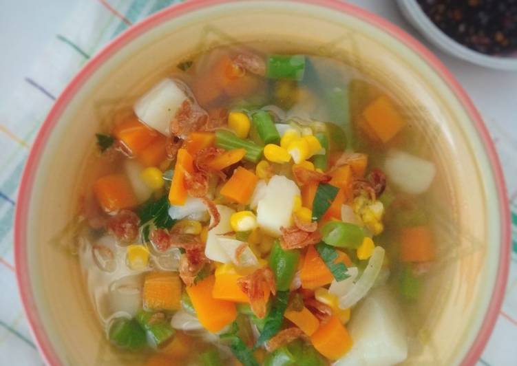Easiest Way to Cook Yummy Sup Jagung Manis
