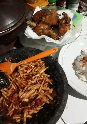 Foto resep Sambal mangga muda teman ikan/ ayam goreng