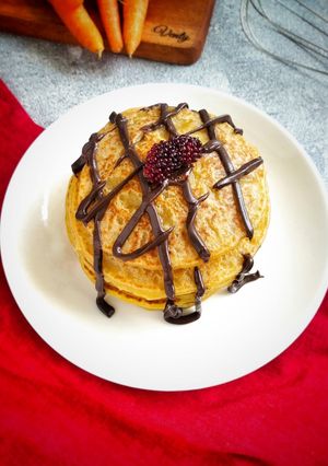 Foto resep Pancake Wortel