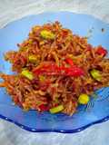 Sambal teri pete kecombrang/kencong
