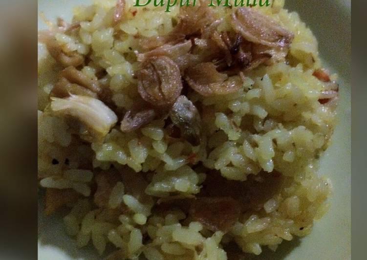 Langkah Mudah Membuat Nasi Biryani rice cooker Enak