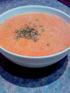 A picture of Andalusian Gazpacho.